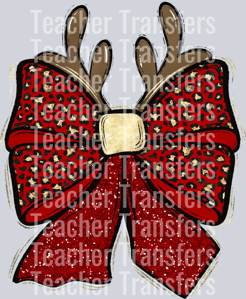 ReindeerChristmasbow