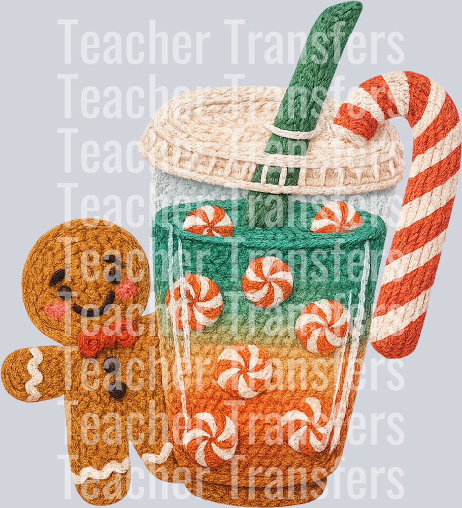 GINGERBREAD CANDY CANE COFFEE