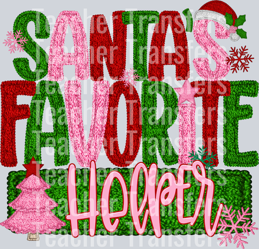 SANTAS FAVORITE HELPER