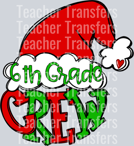 Santa Crew 6th Grade