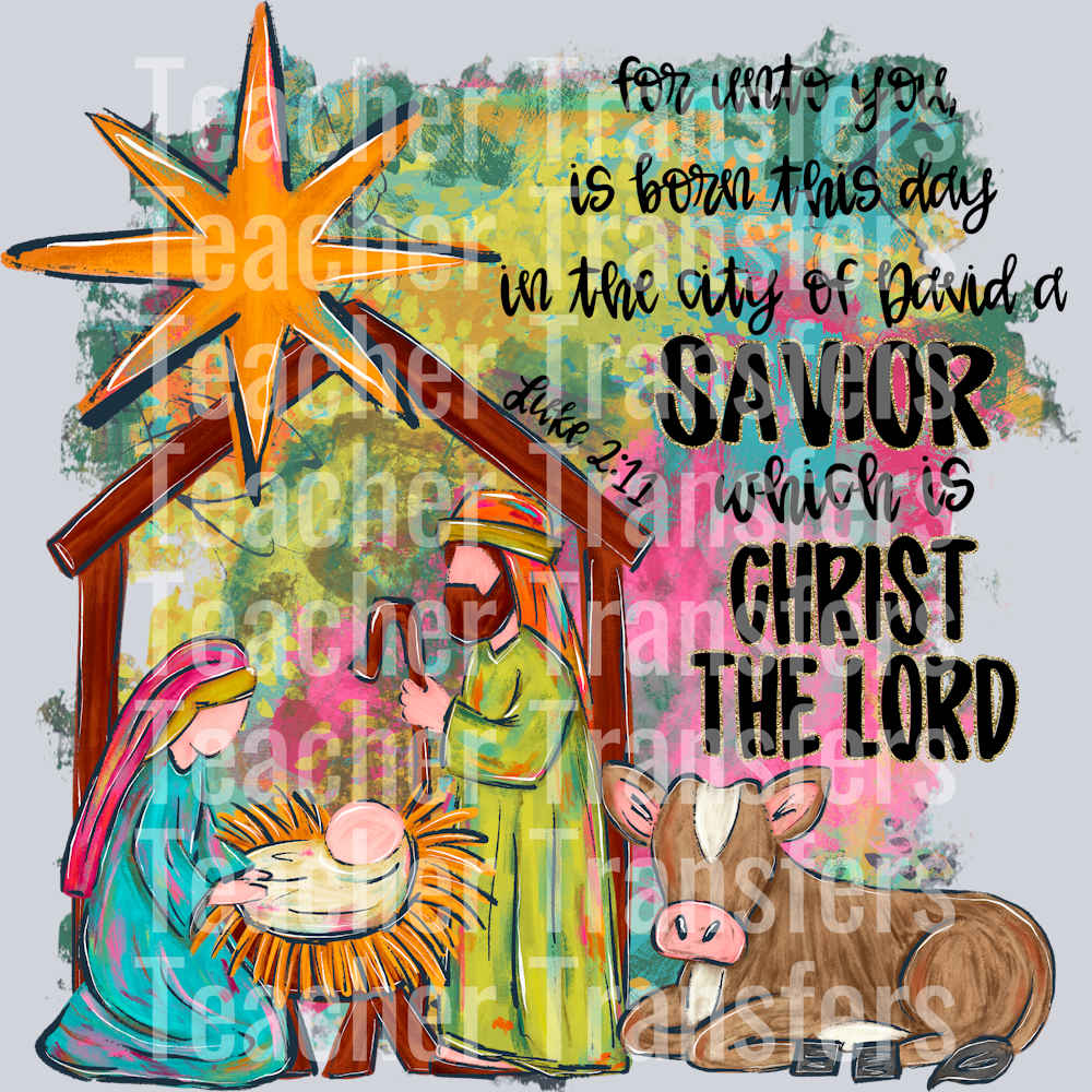 FOR UNTO YOU IS BORN THIS DAY