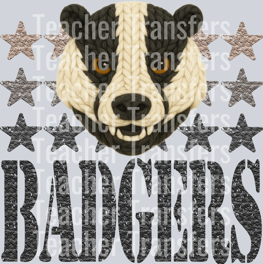 YARN MASCOTS BADGERS