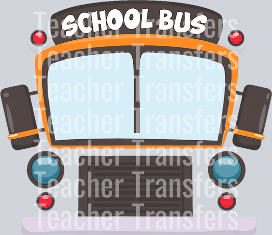 School Bus Costume Shirt Boys Girls Halloween Bus Driver Men T-Shirt