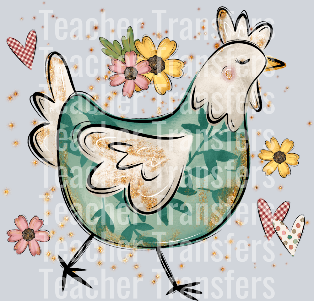 Crazy Chicken Lady No Words