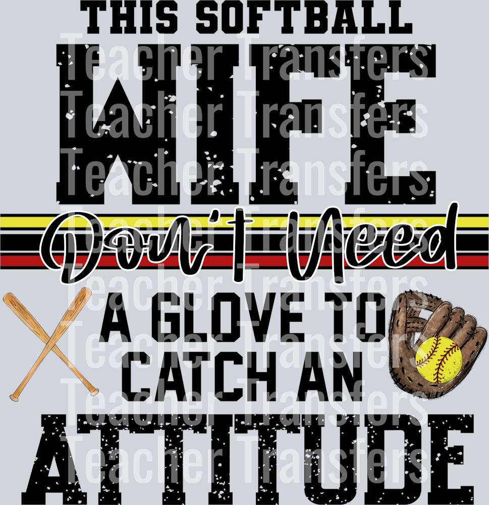 This softball wife don’t need a glove