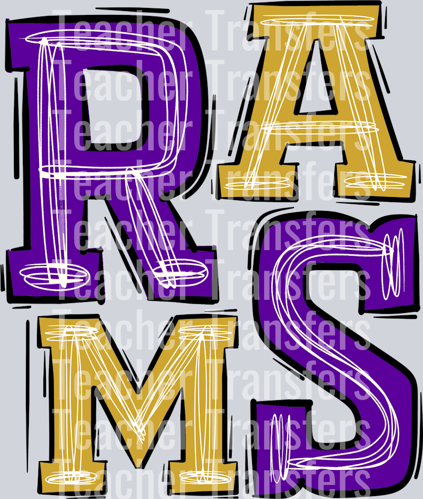 Rams Purple and Gold