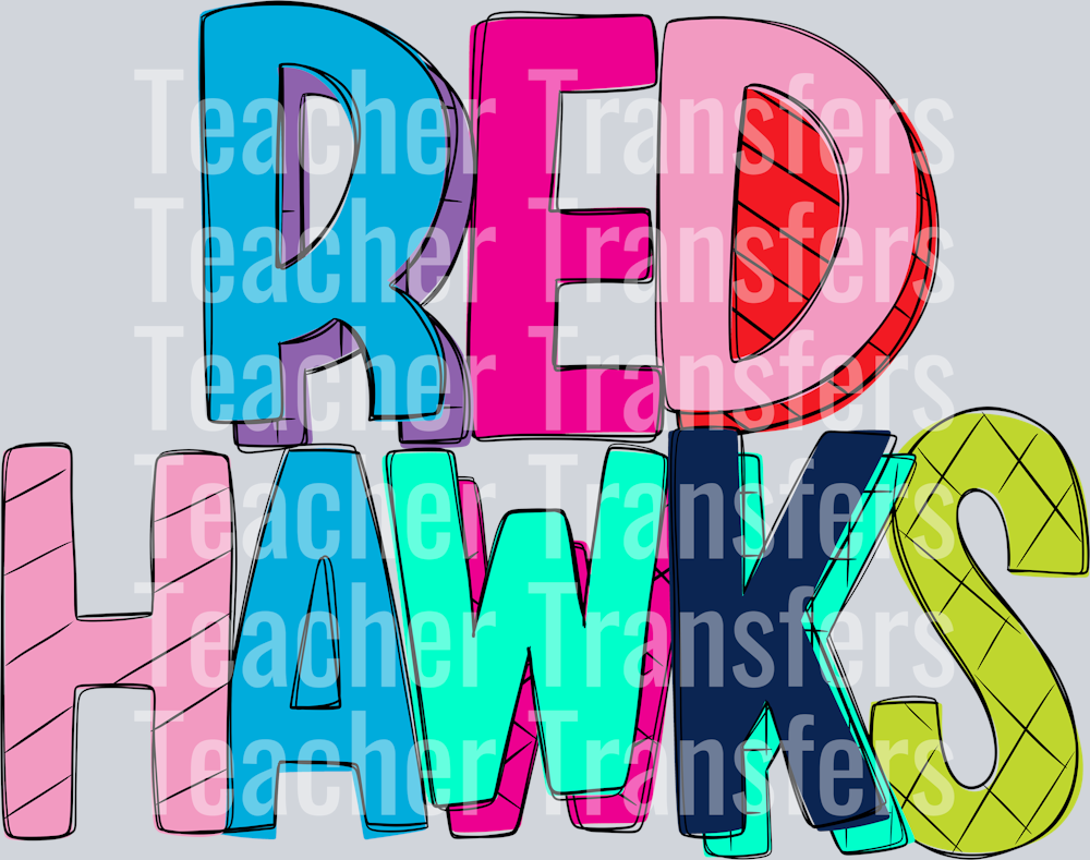 Stripey Red Hawks