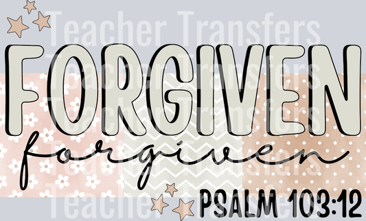 forgiven HWDS