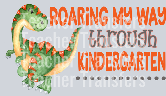 Roaring My Way Kindergarten
