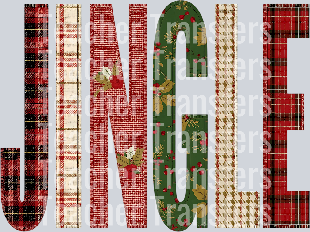 JINGLE CHRISTMAS PATCH