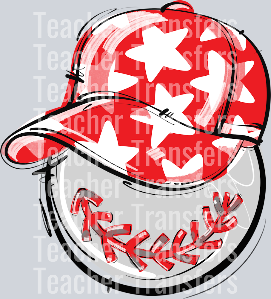 RED PLAY BALL HAPPY FACE