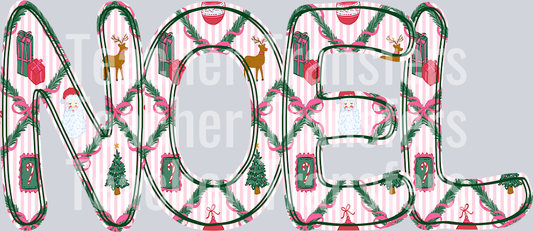 NOEL WORD ART