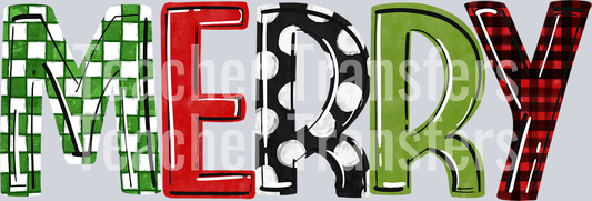 Merry Word Art