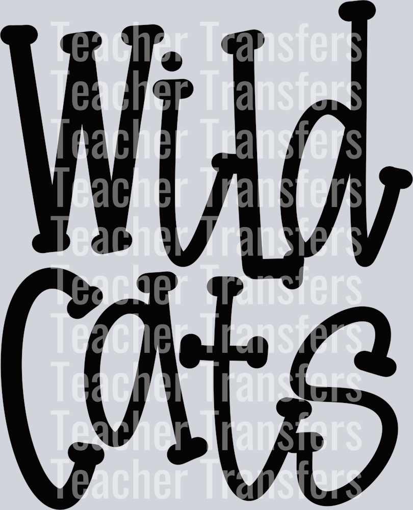 Funky Serif Wildcats 2