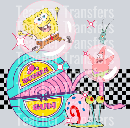 BUBBLE TAPE SPONGEBOB HWDS