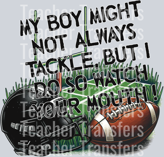 My boy football