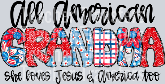 Grandma patriotic