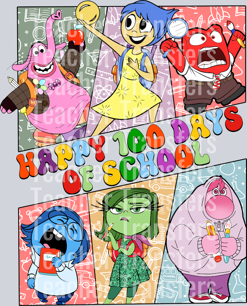 Happy 100 Days Inside Out