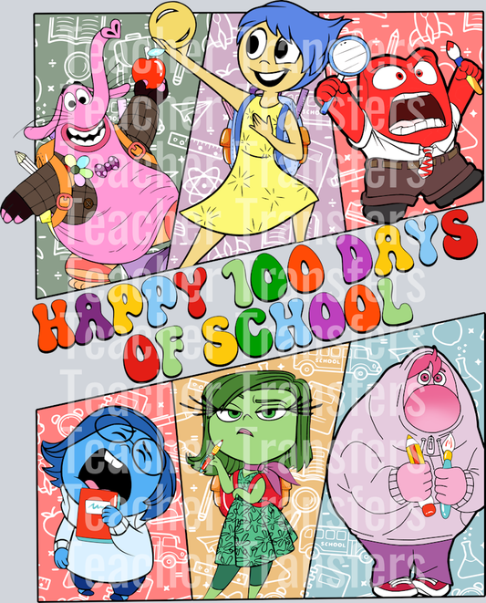 Happy 100 Days Inside Out