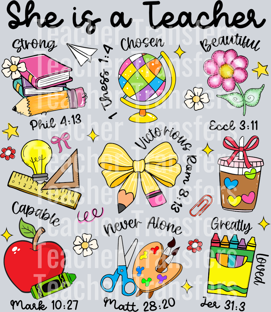 6. She Is Teacher