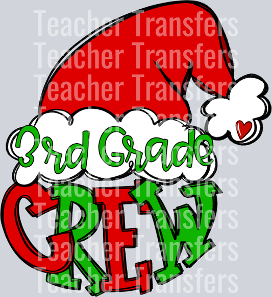 Santa Crew 3rd Grade