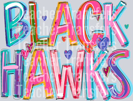 Cheery Black Hawks