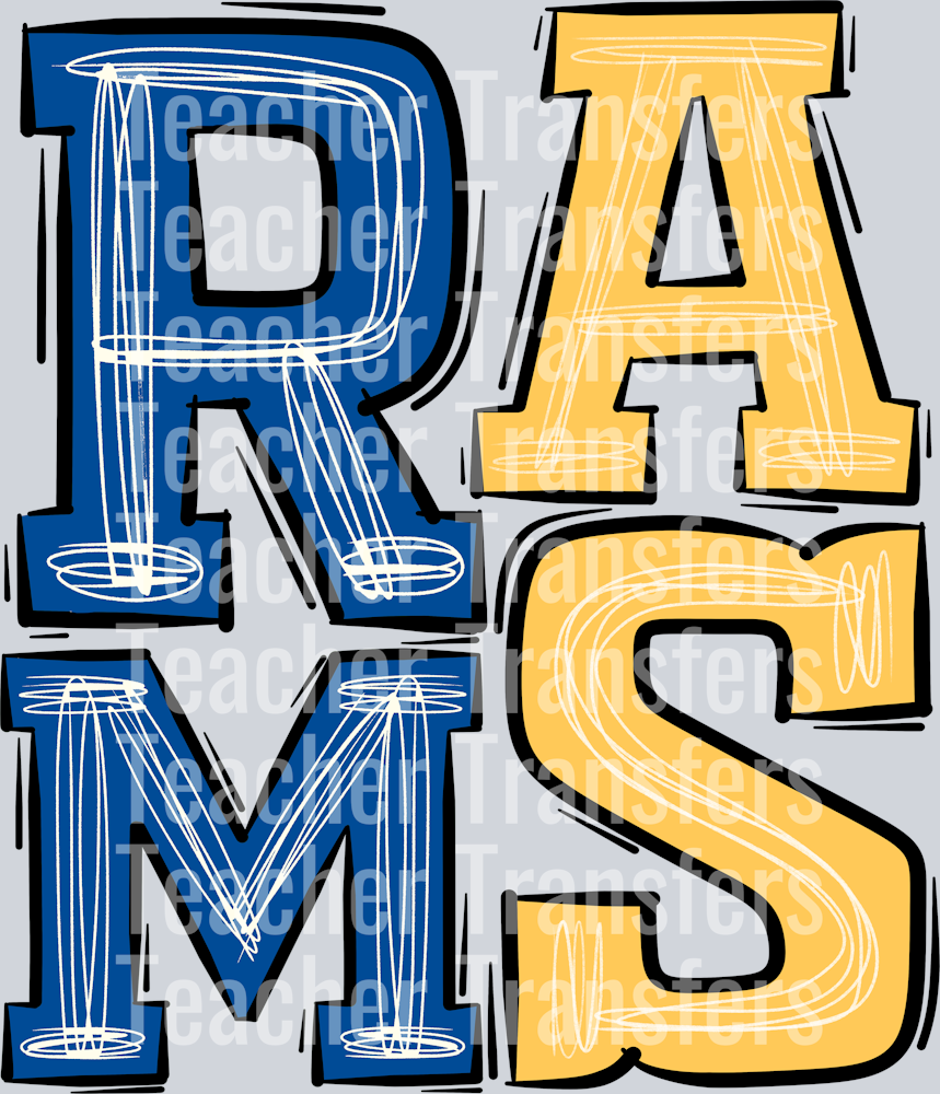 Rams -blue 004b96-yellow