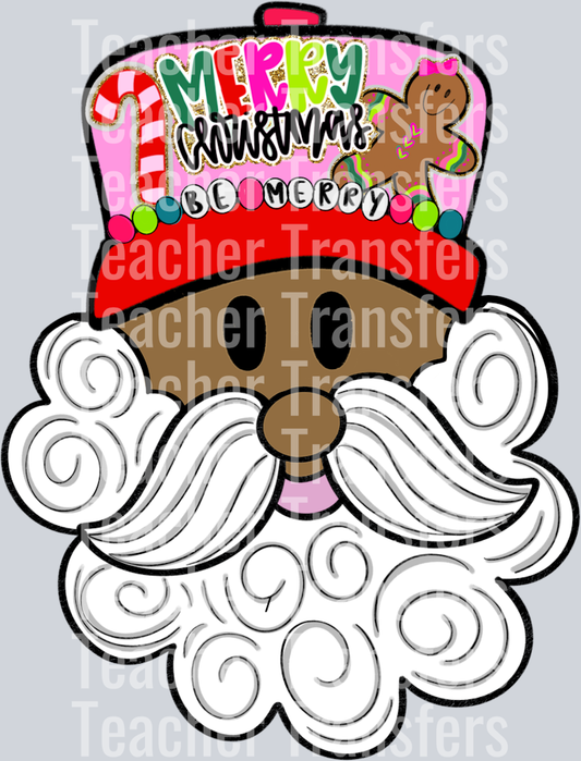 Santa trucker patched hat