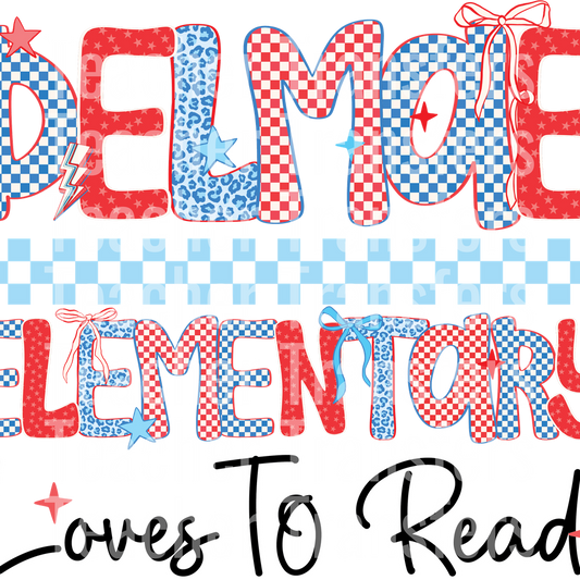 Loves to Read Elementary Delmae