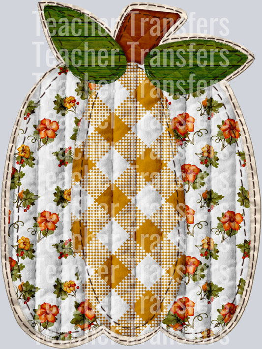 QUILTED PUMPKIN