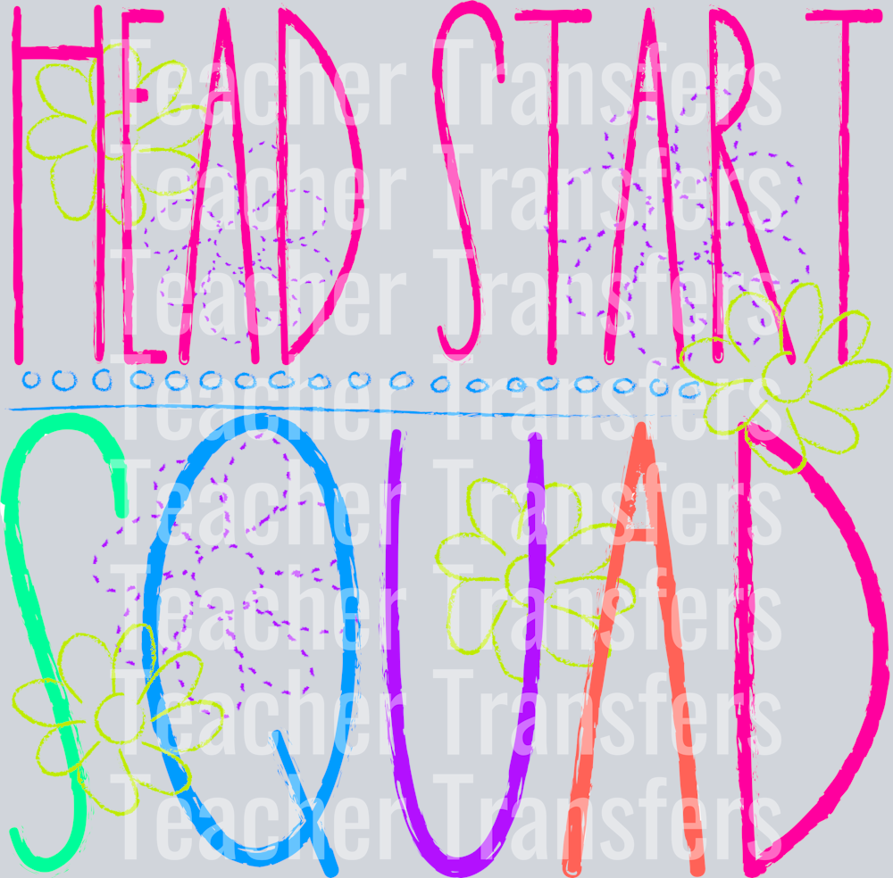 Chalkboard HEAD START Squad