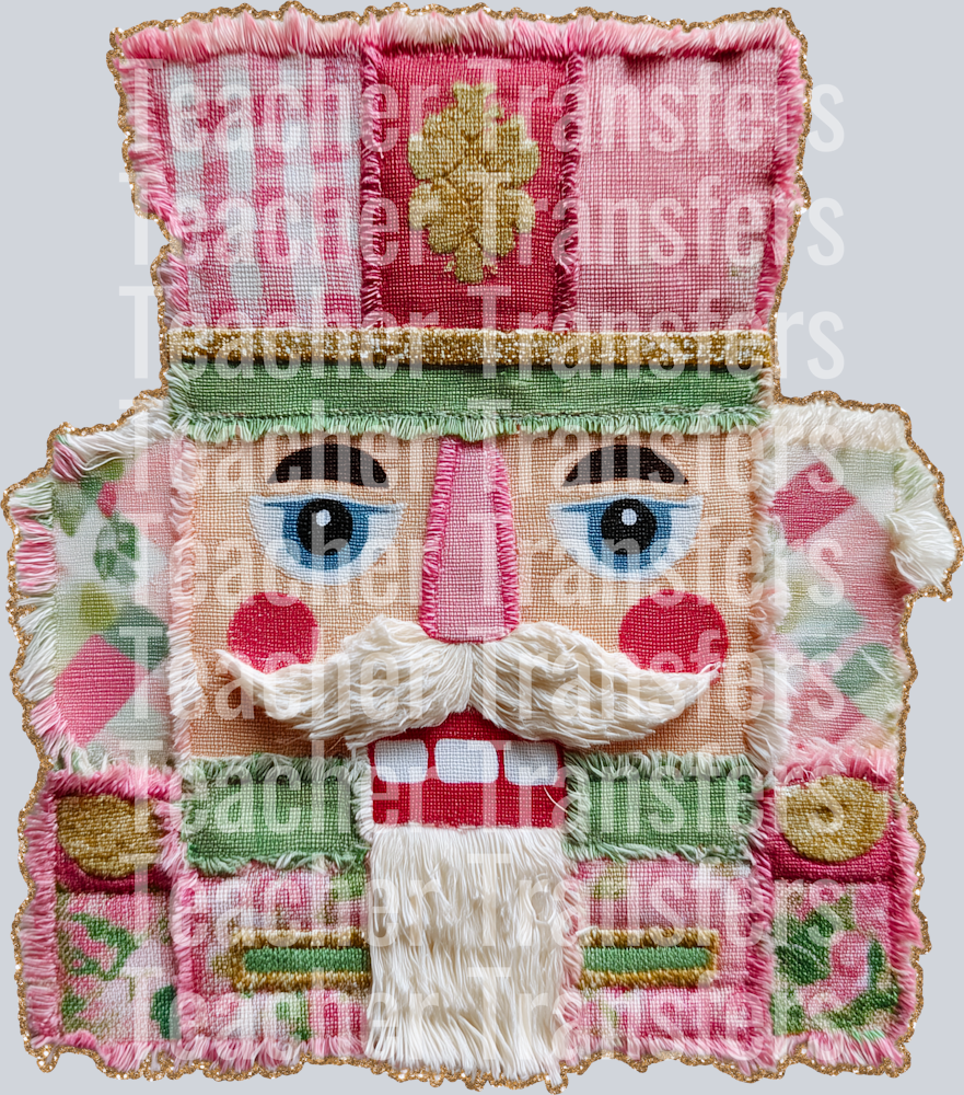 QUILTED ELEMENTS NUTCRACKER WITH OUTLINE