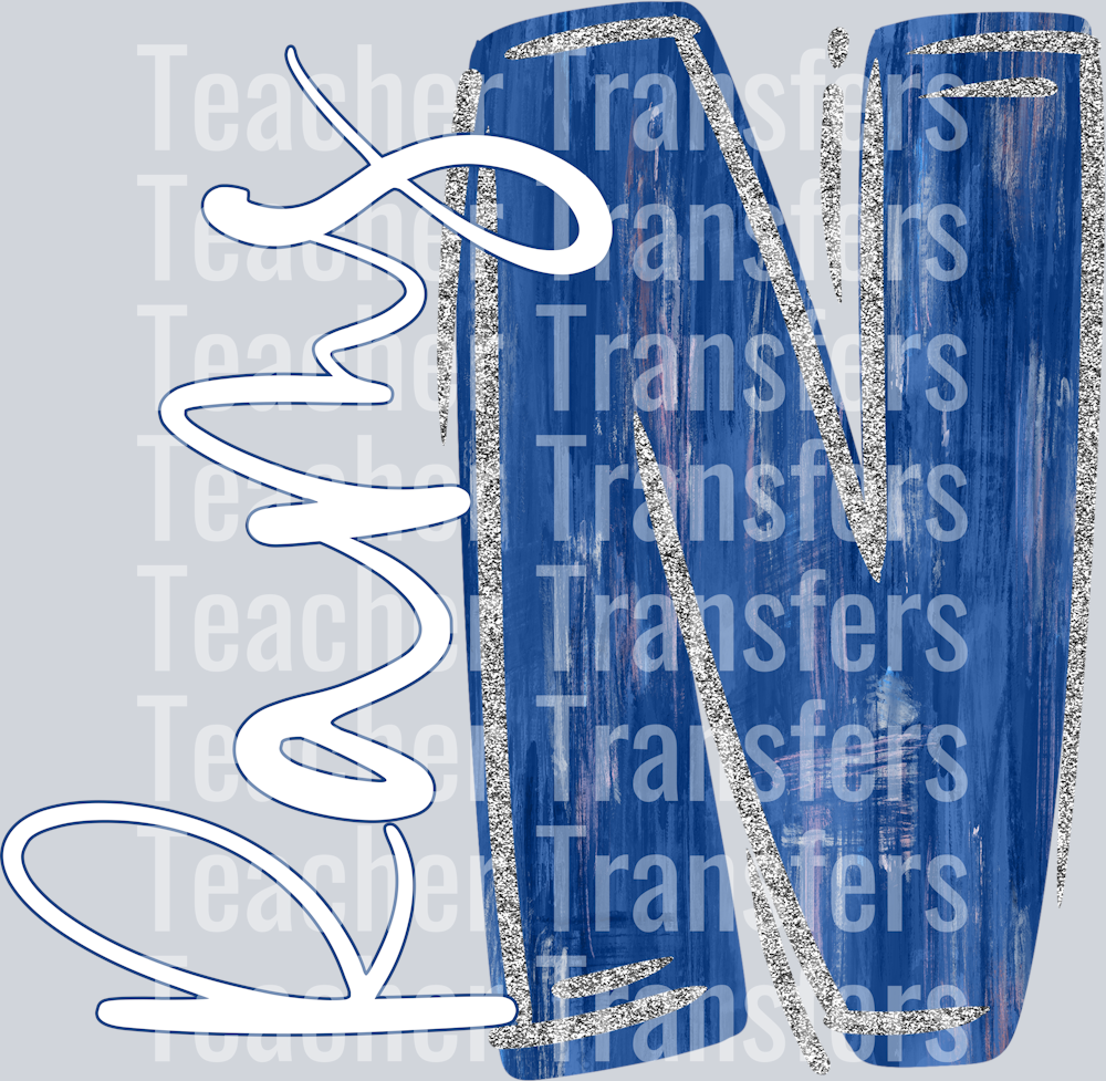 Painted Teams N Blue Rams