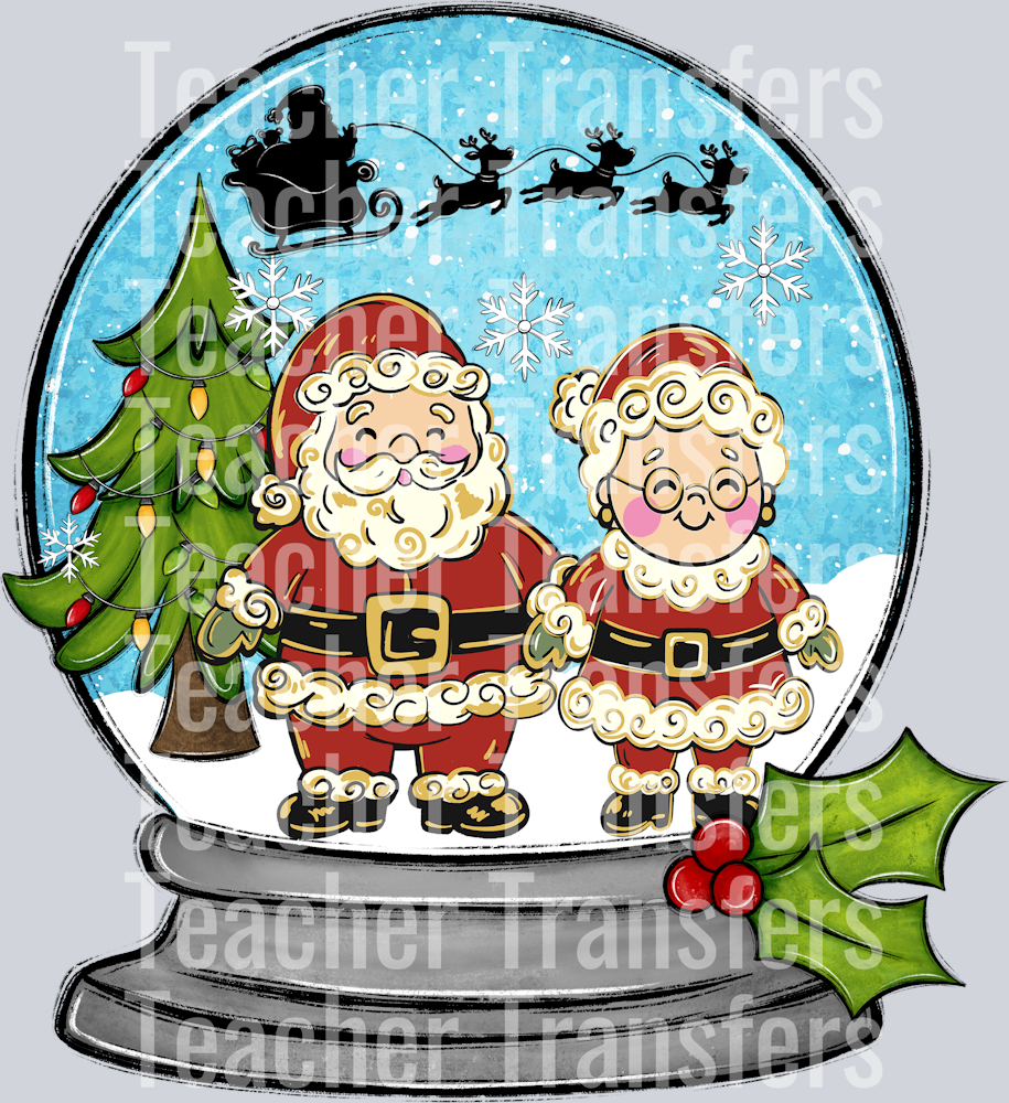 LOVE YOU TO THE NORTH POLE GLOBE POCKET