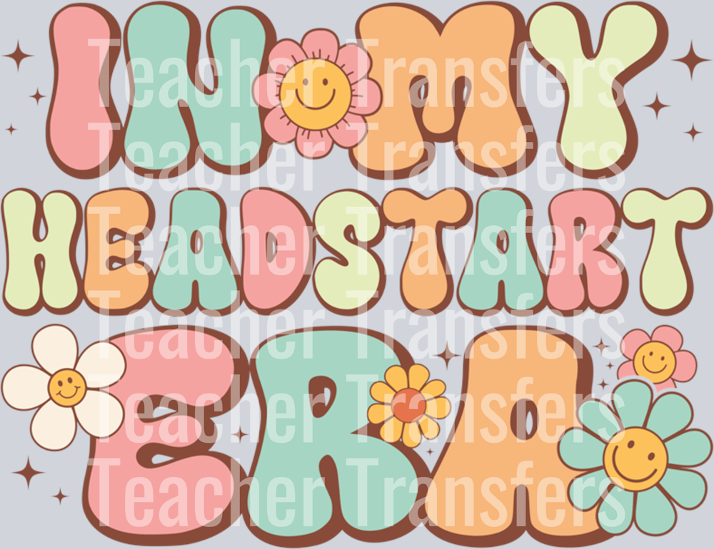 Groovy in My Headstart Era Head Start Homeschool Teacher Sweatshirt