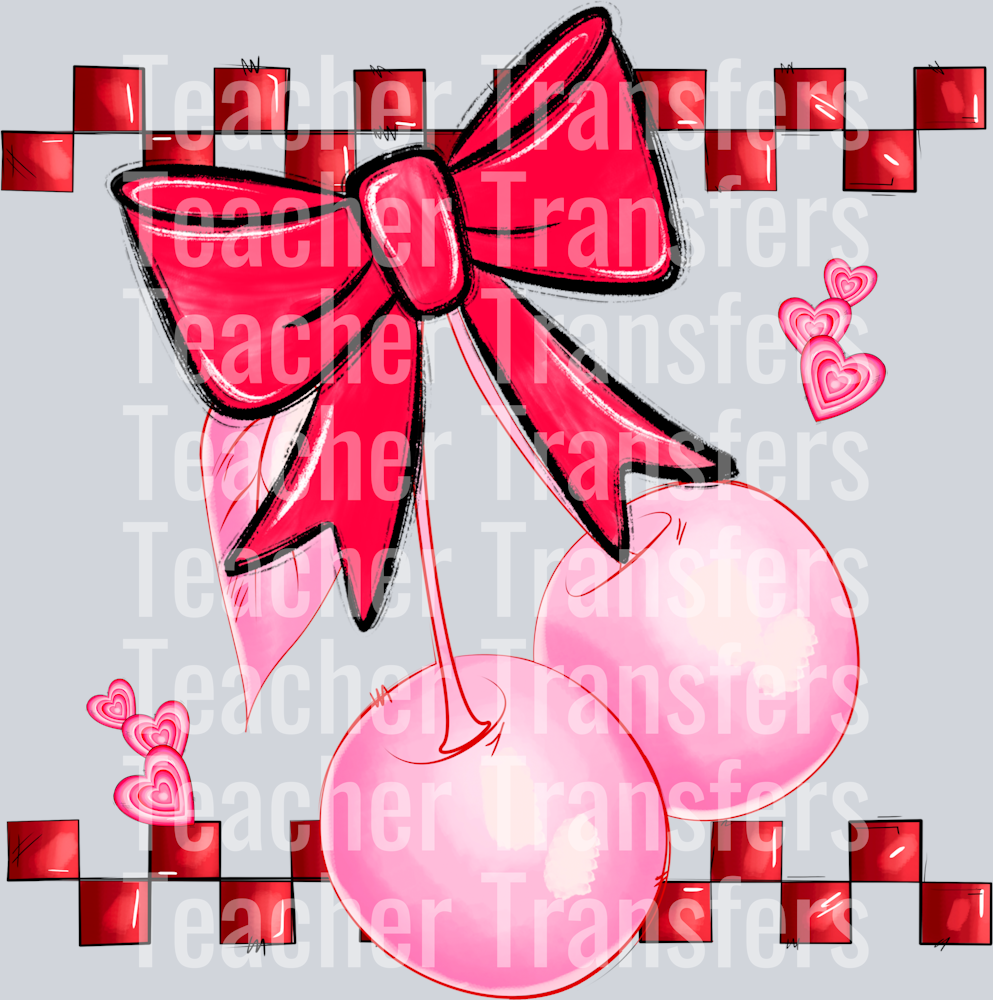 Retro Cherry with Bow