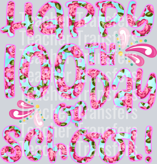 Happy 100th day of School PREPPY