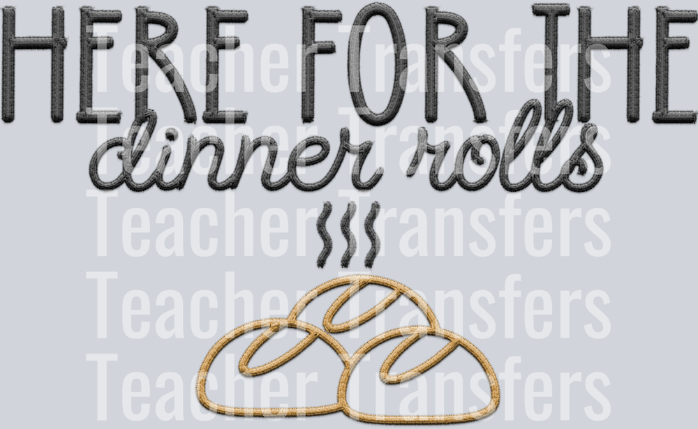 here for the dinner rolls hwds