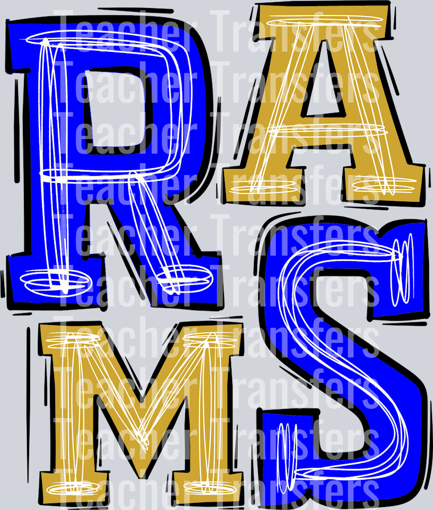 Rams Blue and Gold