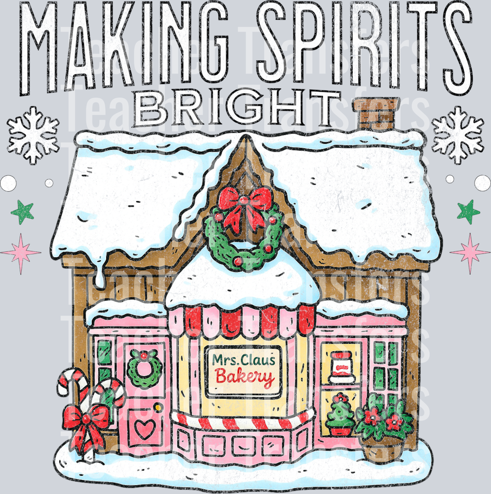 making spirits bright mrs claus bakery