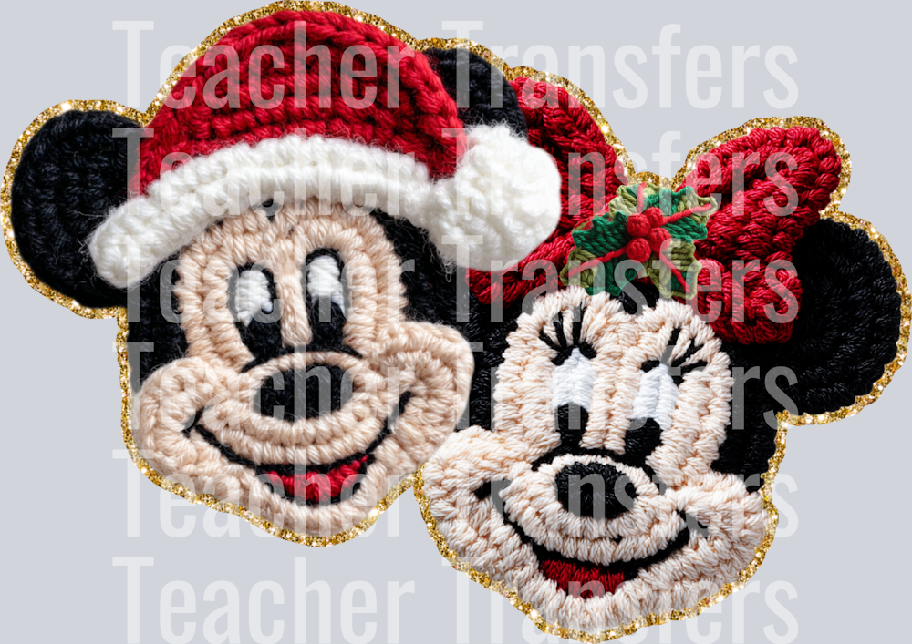 Yarn Mickey & Minnie