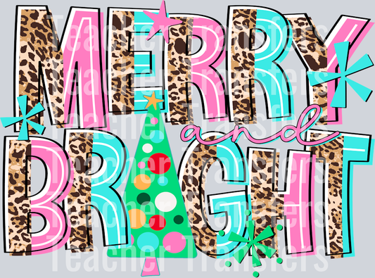Merry and Bright Leopard