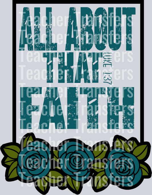 All About That Faith