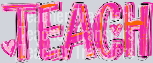 TEACH Pretty in Pink