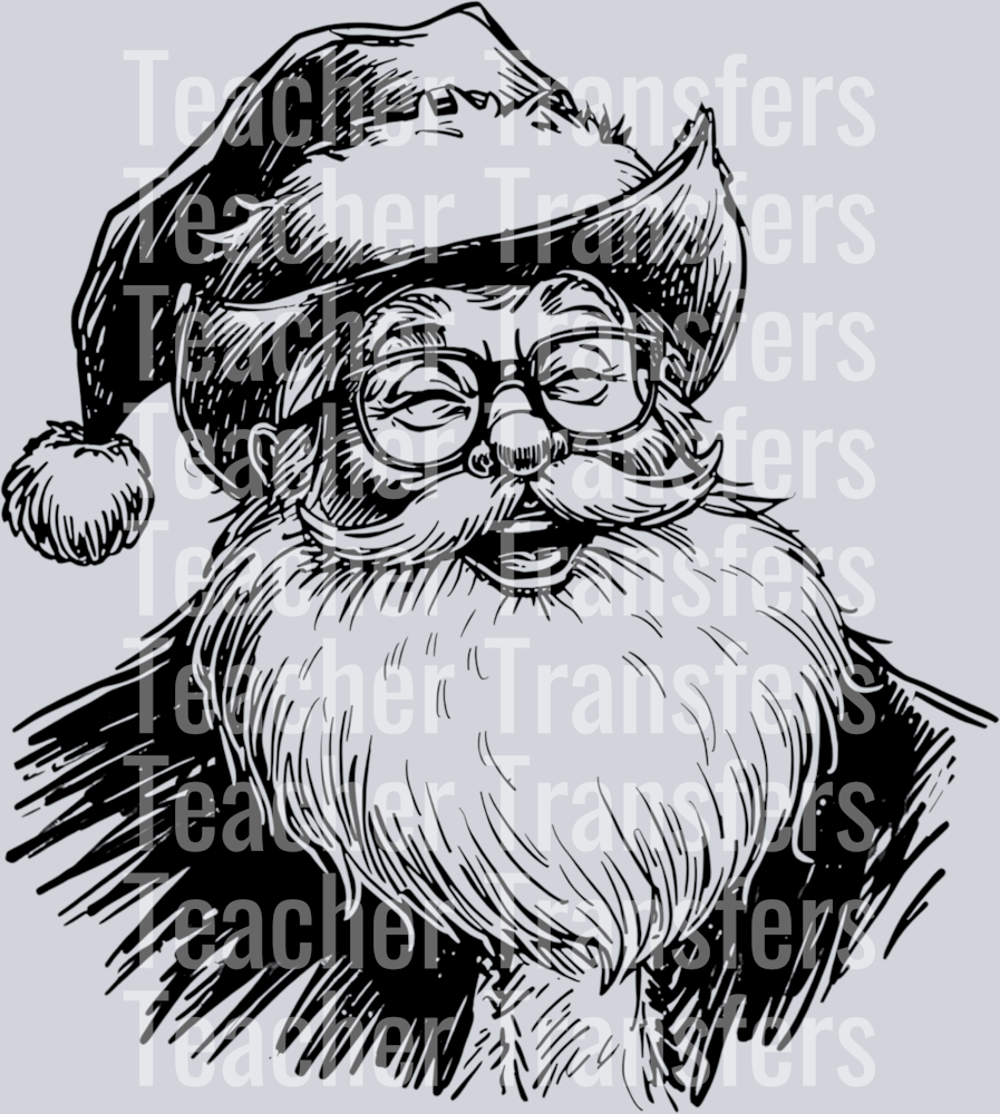 WESTERN SANTA SKETCH