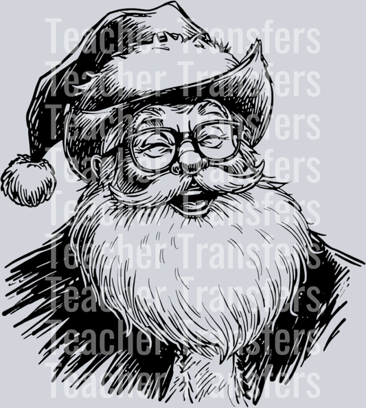 WESTERN SANTA SKETCH