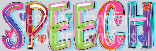 CHEERY WORDS SPEECH