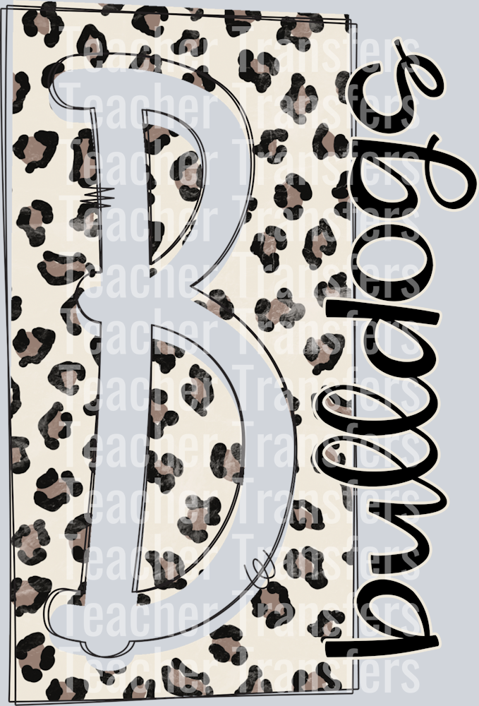 Boxed Leopard B Bulldogs