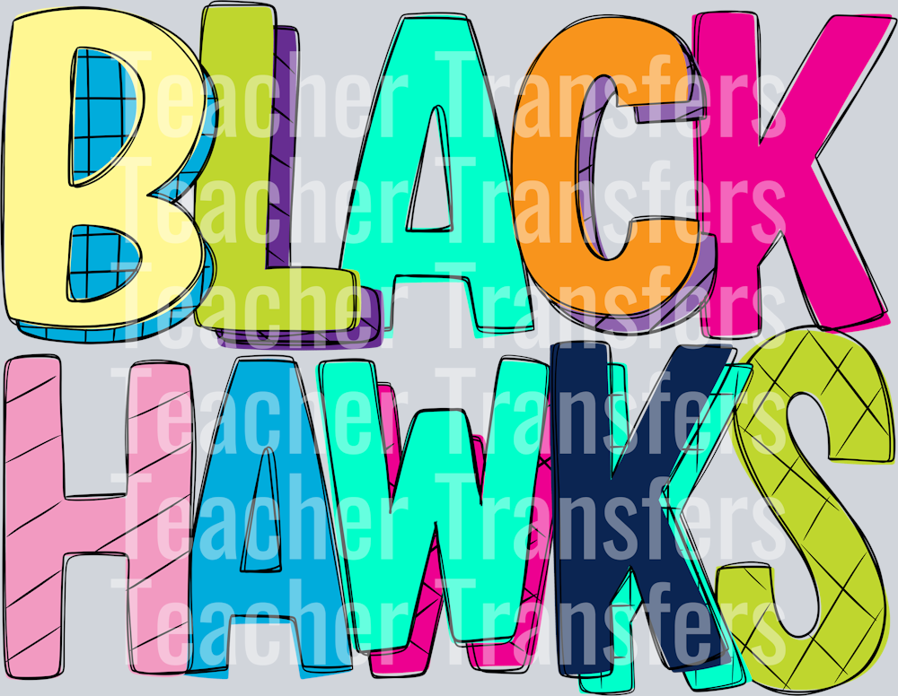 Stripey Black Hawks