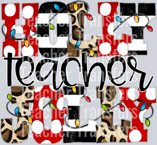 Holly Jolly Teacher
